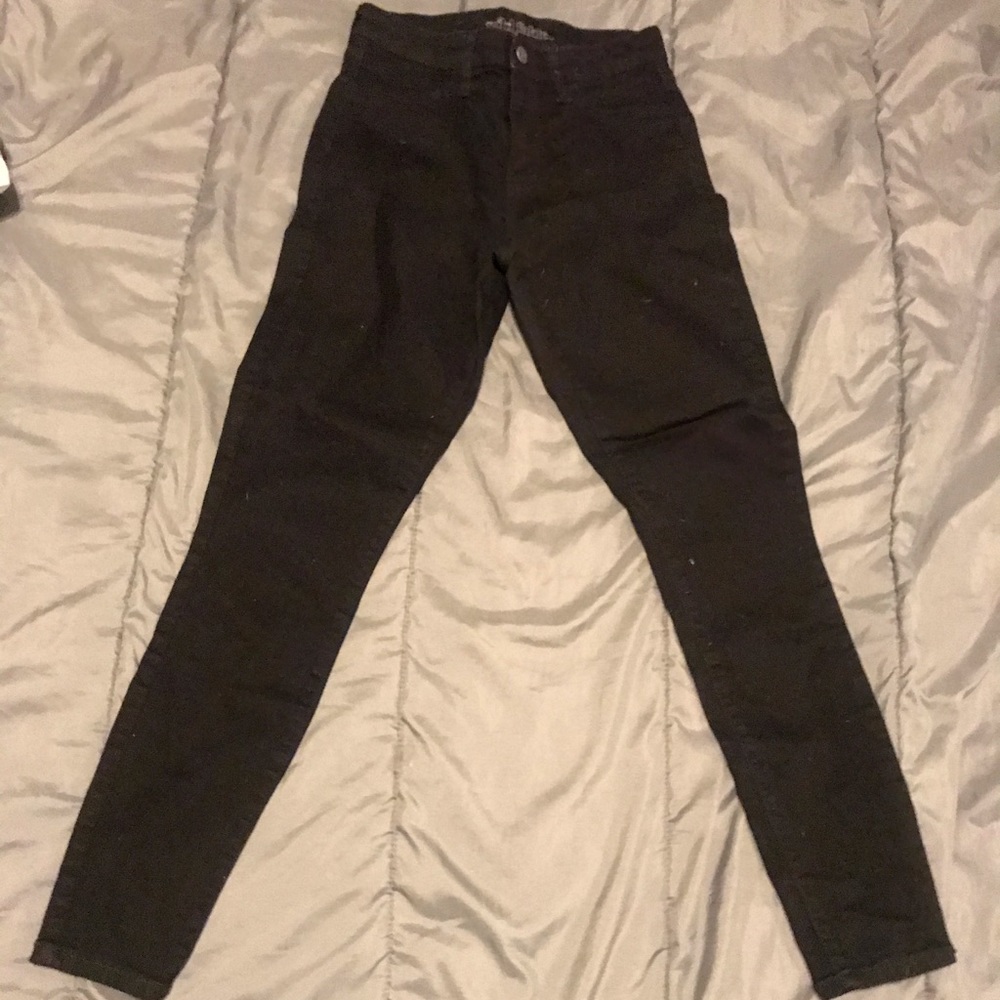 High waisted skinny